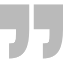 an icon for quotation mark